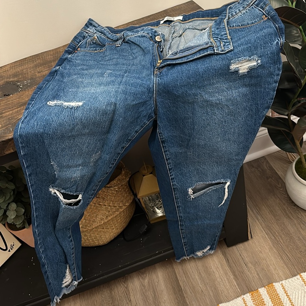 YMI wanna betta butt distressed skinnies